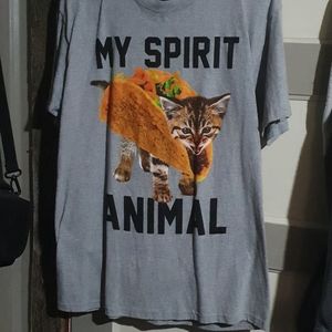 My spirit animal is a taco cat.